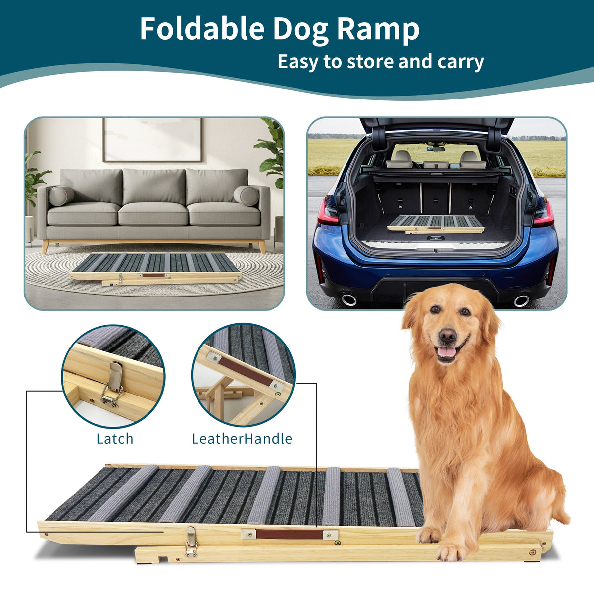 Solid Wood Couch Ramp