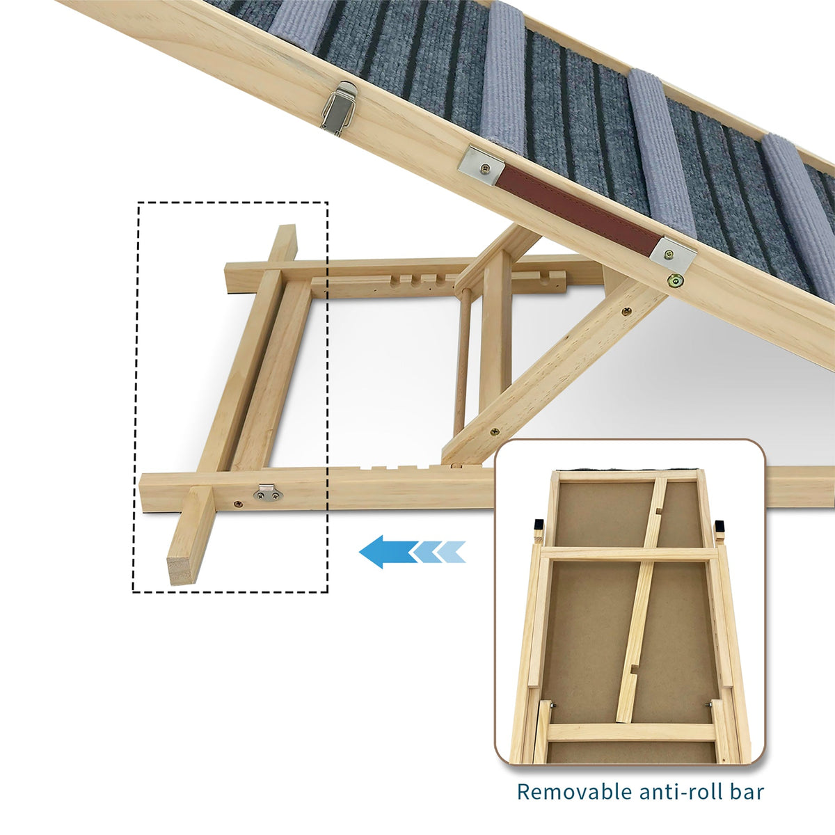 Solid Wood Couch Ramp
