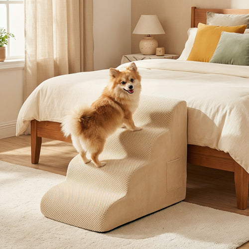 4-Step Foam Dog Stairs