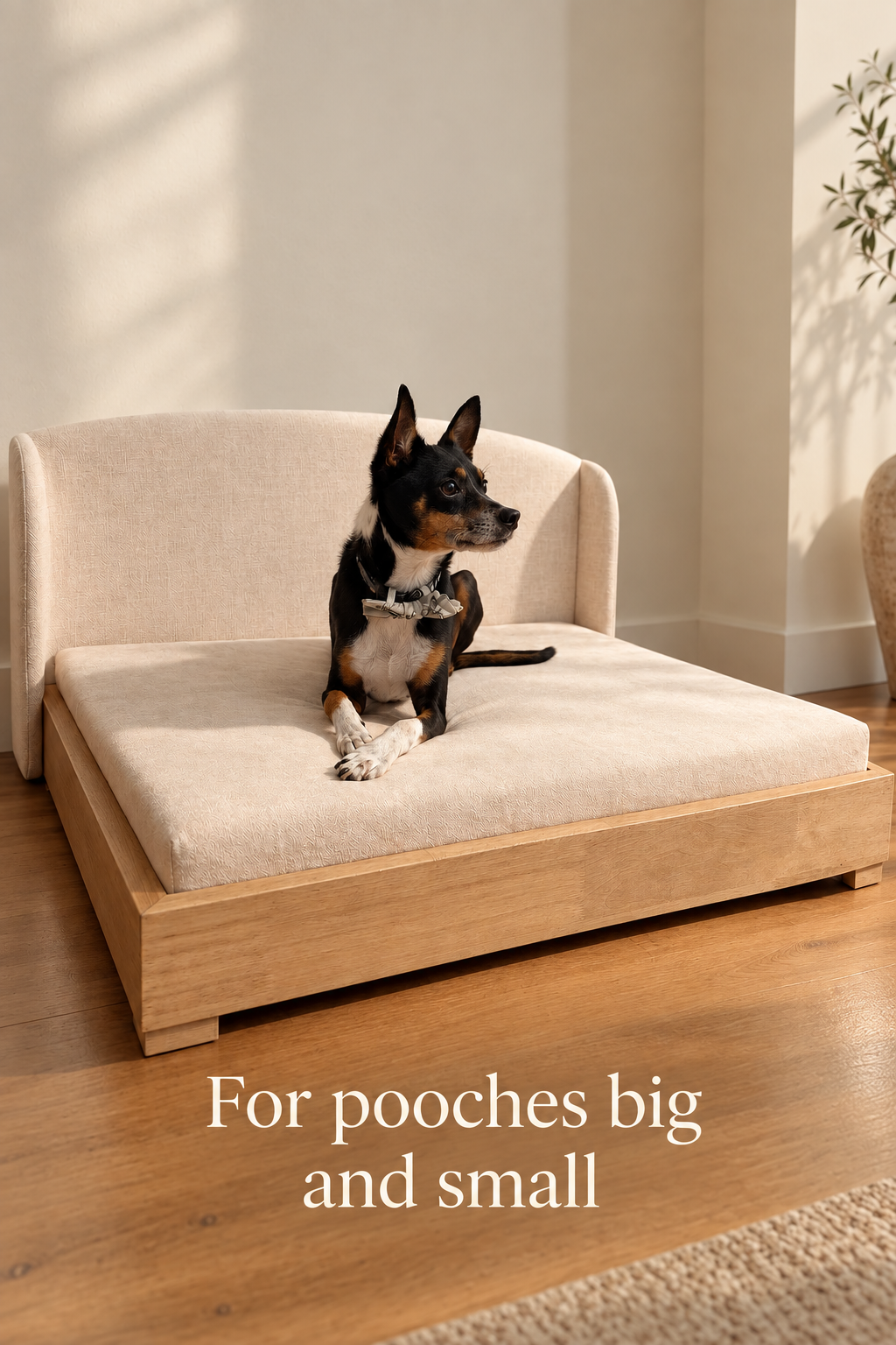 The Haven Hardwood Orthopedic Bed