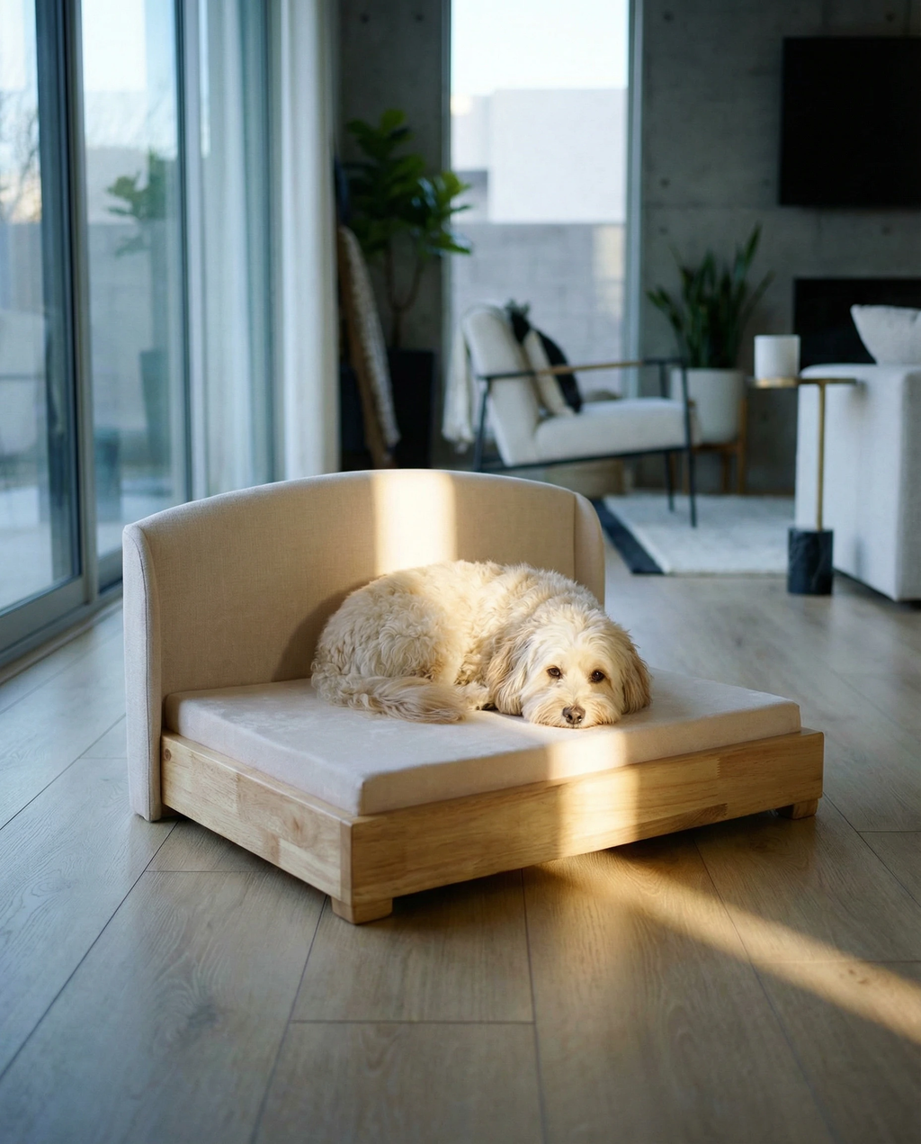 The Haven Hardwood Orthopedic Bed