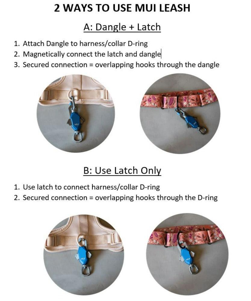 One-Hand Magnetic Leash