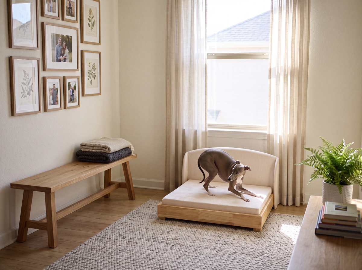 The Haven Hardwood Orthopedic Bed
