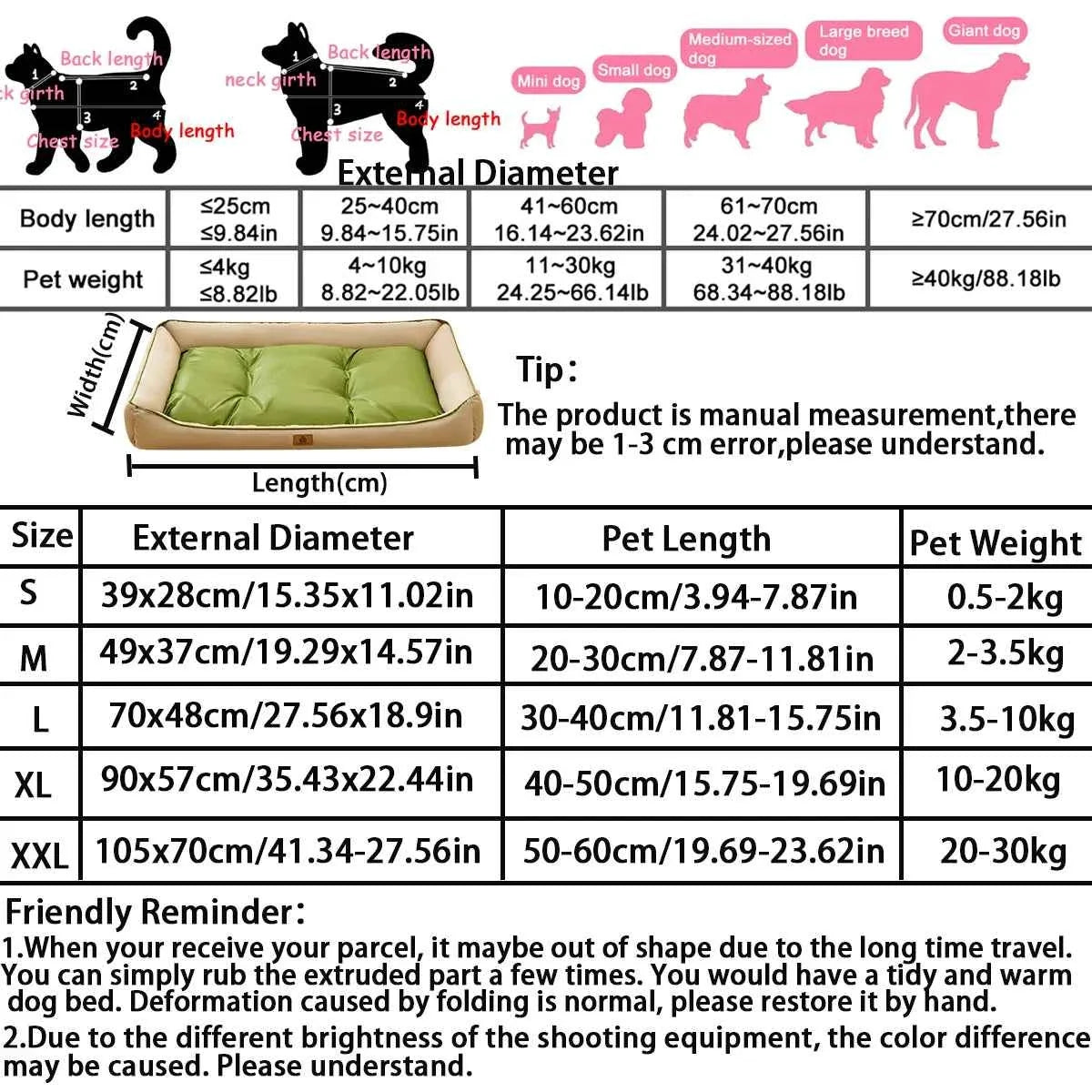 Waterproof Cooling Mat Bed