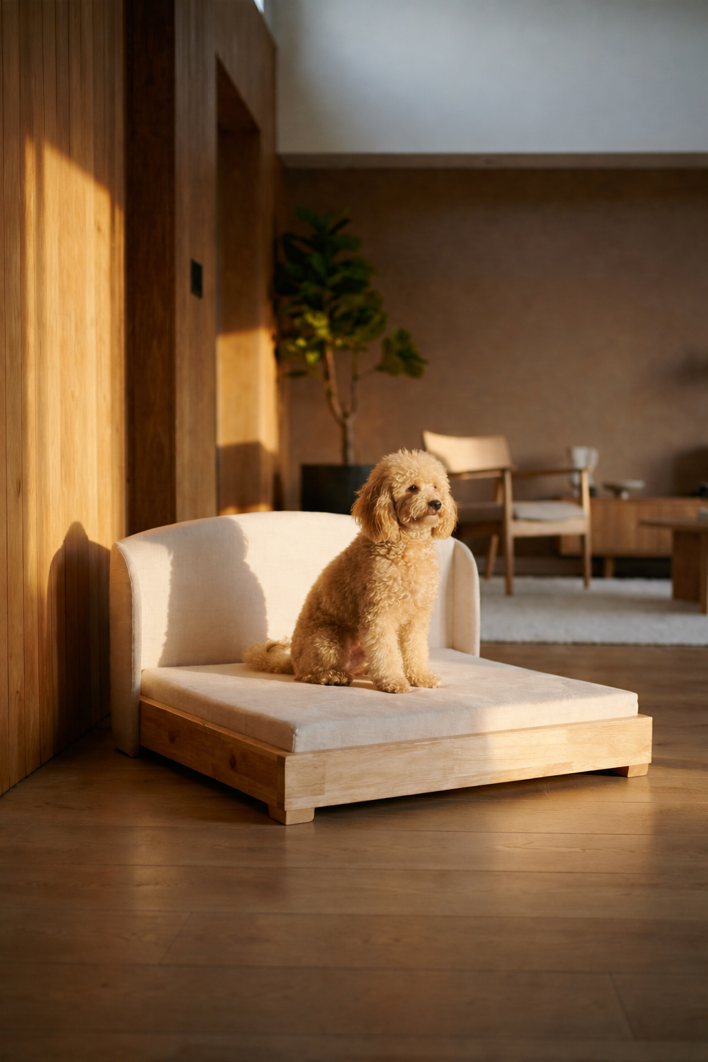 The Haven Hardwood Orthopedic Bed